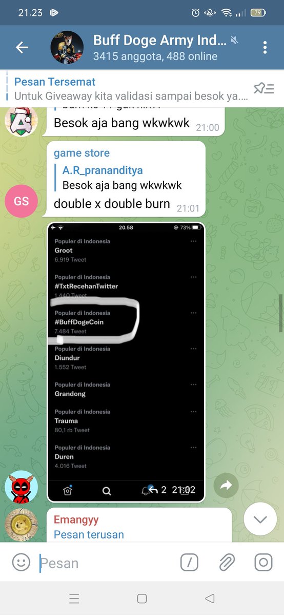 Yessie44851713's tweet photo. @CryptoKojima @buffdogecoin Semoga dapet GA dri om om yg baik hati... 
#BuffDogeCoin 
We are #BuffDogeCoinArmy https://t.co/yNlY1poD40