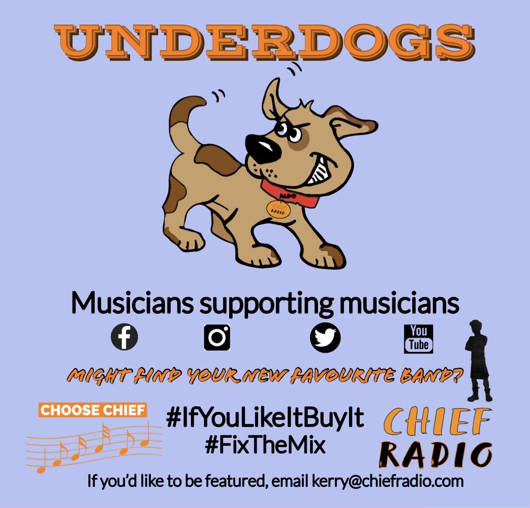 Kerry_Thomson1's tweet photo. Catch the #Underdogs show with @Kerry_Thomson1 on @Chiefradio1 

@JustMePierre 
@ssophiellii 
@BRIANCATTIGAN 
@PJMORTON 
@TheHotDamnUK 
@SylviaG_Artist 
@JakeOneillVocal 
@algarnickholmes 
@JonathanJackson 
@AKoustic_Soul 
@XOCHROCKS 
@peteandtomonso1 

#supportindependant
&amp; more https://t.co/Vdr35FSpmO
