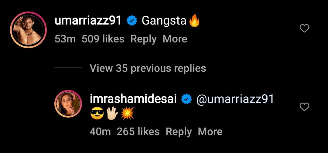UmRashDiaries's tweet photo. Apan waale alag hi hai 🤭

#UmRash #RashamiDesai #UmarRiaz #UmarArmy #Rashamians https://t.co/NTKf1sv5Gy