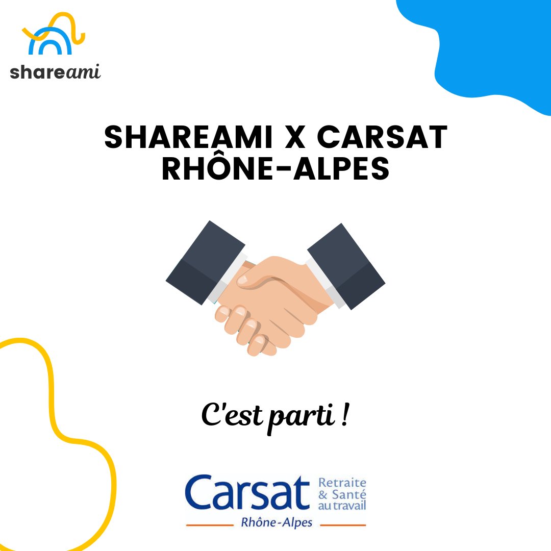 Merci à la <a href="/Carsat_RA/">Carsat Rhône-Alpes</a> pour son soutien dans le développement de notre initiative en Rhône-Alpes. Grâce à ce nouveau partenariat, plus de 60 #seniors se sont déjà inscrits pour participer à une solidarité #intergénérationnelle.

On est heureux de travailler à vos côtés !