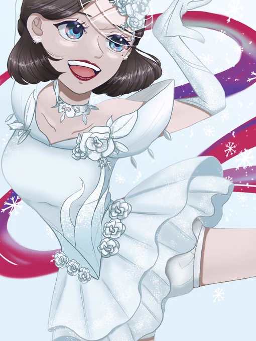 #第五人格イラスト 
調香師SSR - フィギュアスケート⛸❄️ 