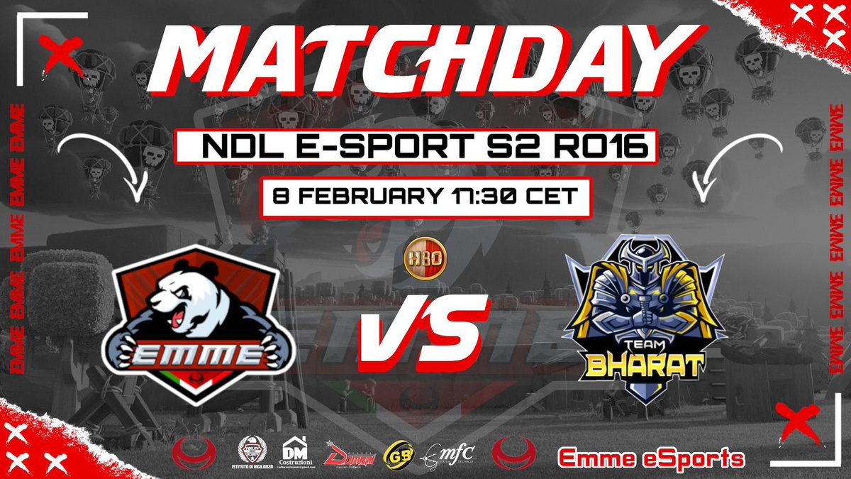 EMME_GAMING_'s tweet photo. 🏹 @No_Dip_League E-SPORT RO16

EMME eSports 🆚 @team_bharat_coc 

🕛 Today 17:30 CET
🎙 @Haplo_80 https://t.co/HjaMAjDUPU

#goEMME https://t.co/7wO7LZKswn