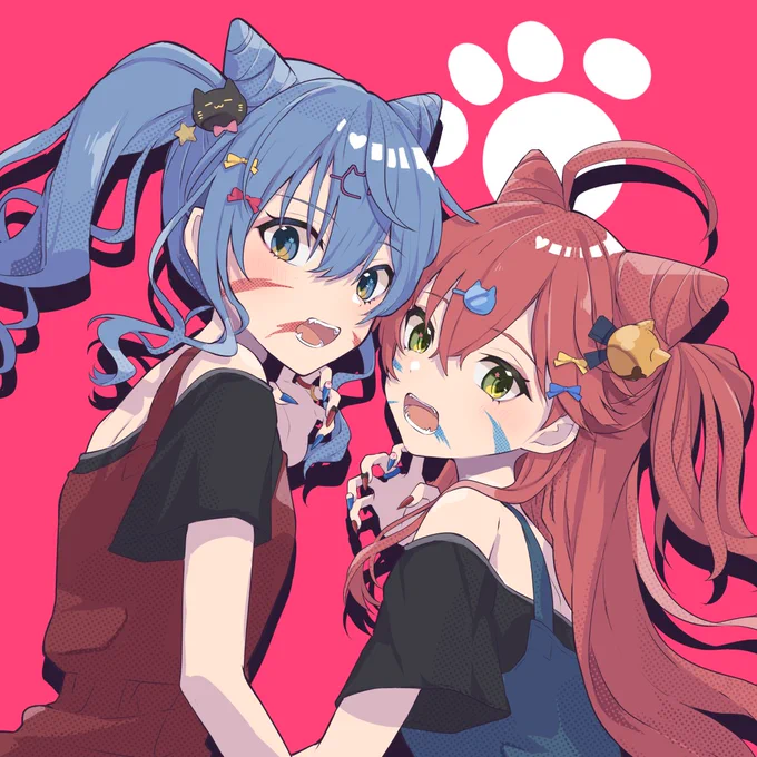 みこめっとでにゃーお
#ほしまちぎゃらりー 
#miko_Art 