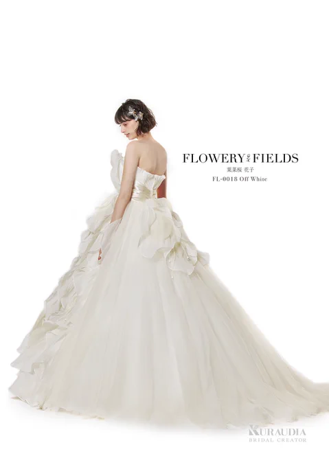 【新作】白ツツジのドレス

FLOWERY FIELDS
3rd コレクション 新作ドレス 