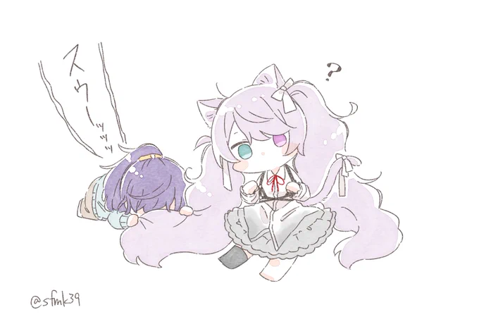 #prsk_FA
\  スウーッッッ  / 