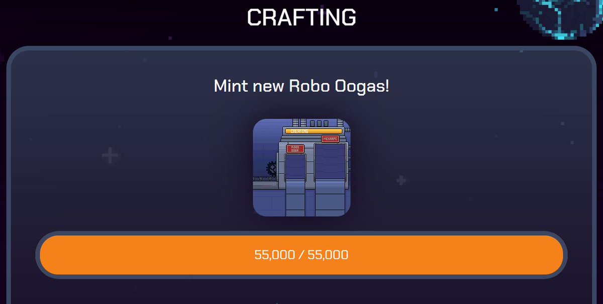 nft_parker_'s tweet photo. This concludes Phase 1 of the Meka Apes Game by @OogaVerse! 
WoW! What a ride! 
It only took us only 2.5 weeks to mint all 55k! Unbelievable! Now let's get ready for Phase 1.5! LFG! 🚀

#nft #nfts #p2e https://t.co/EO6XbXbZ8Z