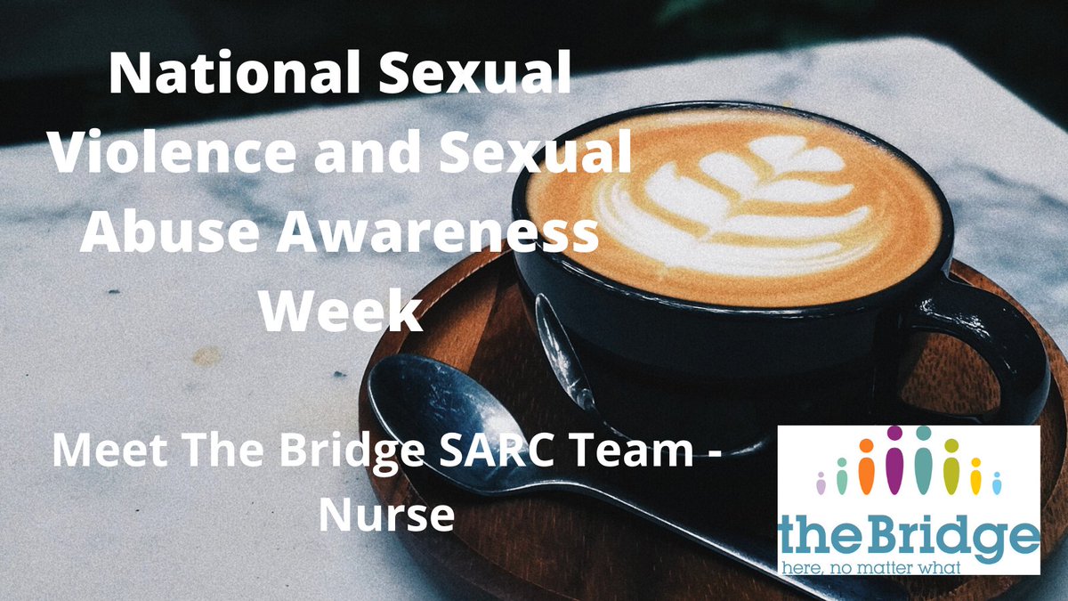 TheBridgeSARC's tweet photo. Day 2 of National Sexual Violence Awareness Week where we raise the profile of Sexual Violence and support. Over the week, we at The Bridge SARC would like to introduce a few of our staff members and ask them some questions #ItsNotOk #TheBridgeSARC https://t.co/mvdWZ1Cuz6