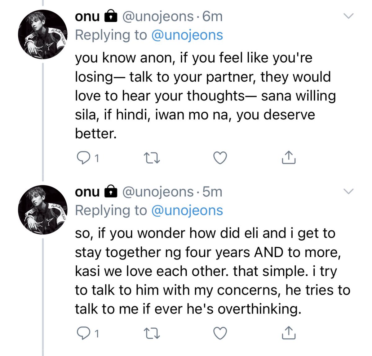 joshilovr's tweet photo. days without unoja feels incomplete talaga e

neways, hello hana! congratulations muna to the amount of appreciat… — thank you anon! 🥺 wuv u hehe pero here's uno's answer! #unotalks  https://t.co/F9U0sIHzC6 https://t.co/shuSDZ2kQZ