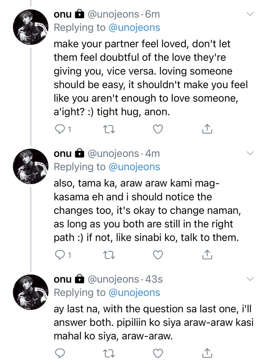joshilovr's tweet photo. days without unoja feels incomplete talaga e

neways, hello hana! congratulations muna to the amount of appreciat… — thank you anon! 🥺 wuv u hehe pero here's uno's answer! #unotalks  https://t.co/F9U0sIHzC6 https://t.co/shuSDZ2kQZ