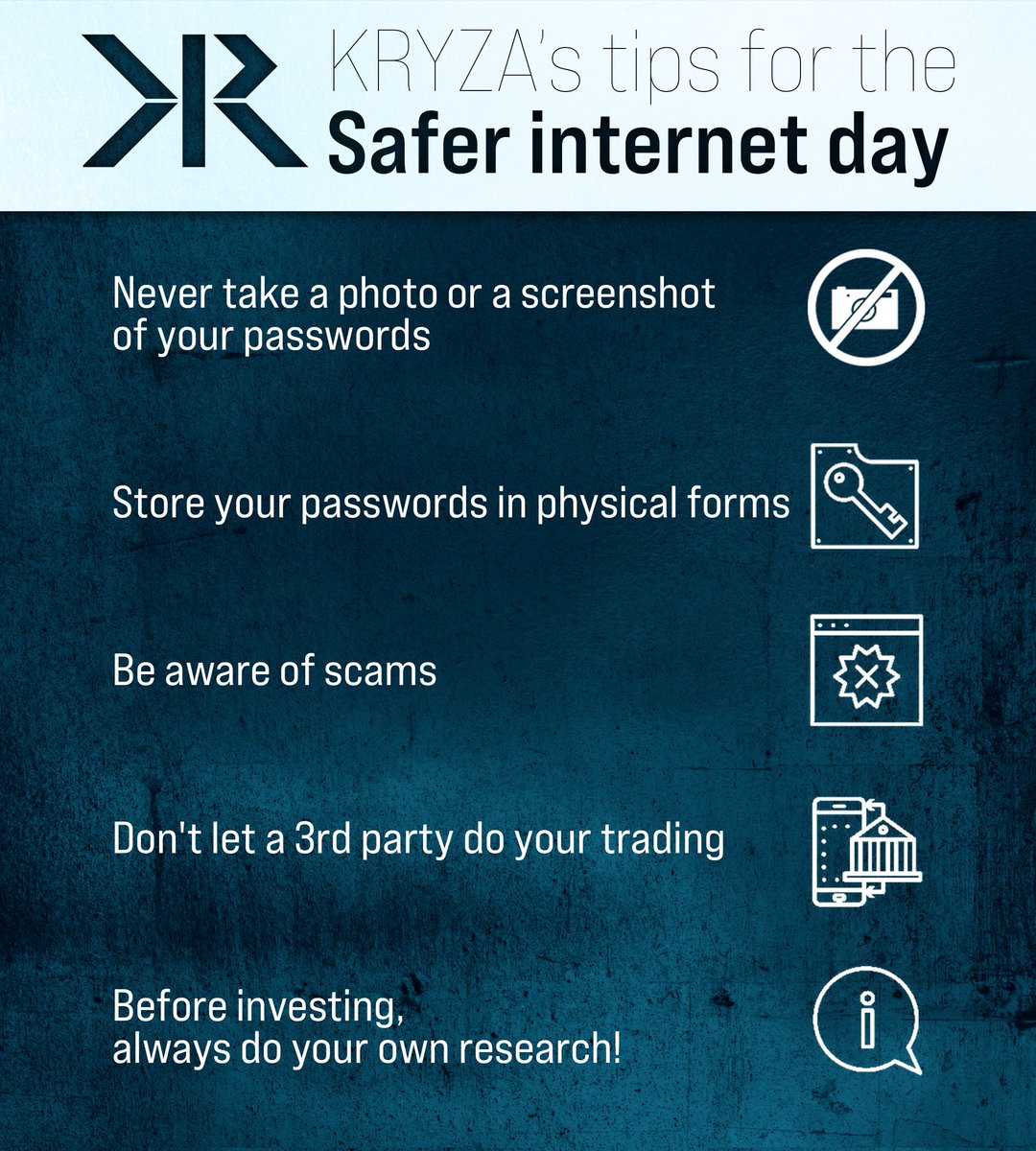 KryzaToken's tweet photo. #SaferInternetDay #kryzanetwork https://t.co/A2KSoO2PJ6