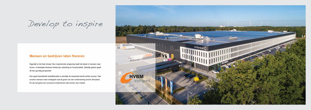 HVBMVastgoed's tweet photo. Mensen en bedrijven laten floreren #developtoinspire https://t.co/b9xWCERjY4