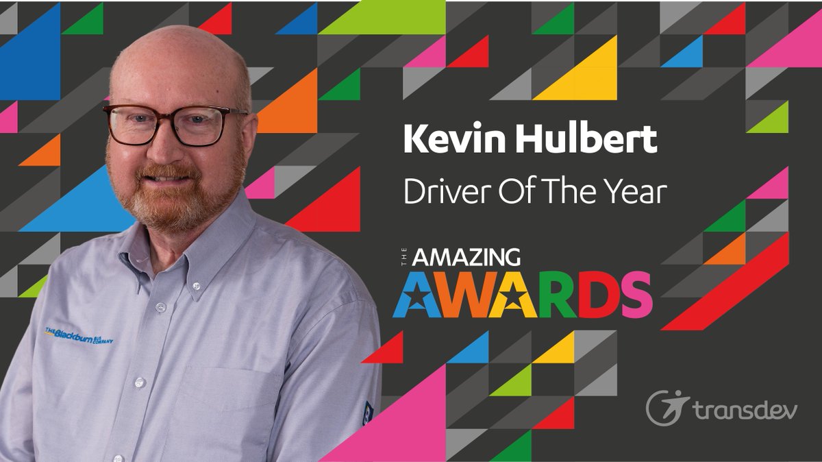 blackburnbusco's tweet photo. Our driver of the Year is Kevin Hulbert!
Kevin is one of those people who only ever attracts positive attention from his managers & colleagues. He's an all-round great guy to work with and is often praised for his professionalism!
Congratulations Kevin! 🥳
#AmazingAwards https://t.co/dv8TC8HNeT