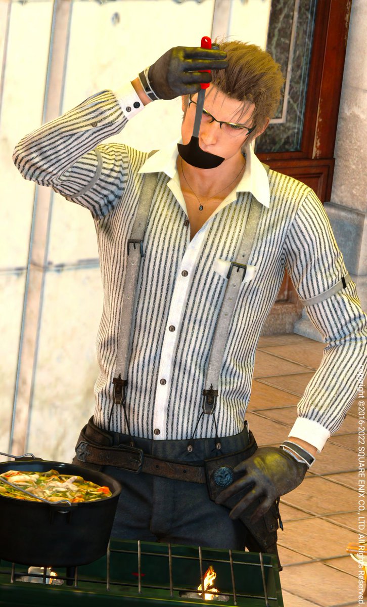 おタマから直接味見する系の軍師。そういうちょっと雑なところがいい

#FF15 #FFXVWindowsEdition #イグニス