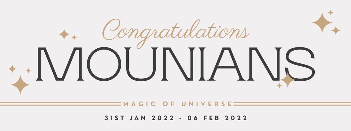 MAGIC OF UNIVERSE OFFICIAL tweet media