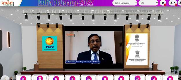 Union Minister <a href="/AshwiniVaishnaw/">Ashwini Vaishnaw</a> inaugurates ‘India Telecom 2022’ - an Exclusive International Business Expo. The event is being attended by telecom buyers from more than 45 countries and over 40 Indian telecom companies are showcasing their products &amp; capabilities