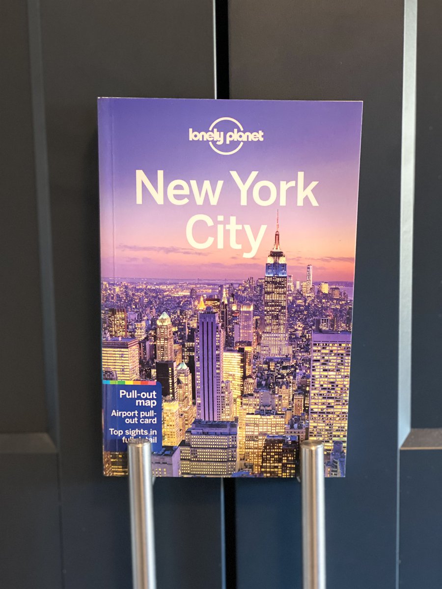 And she’s finally out! The last of my pre-pandemic @LonelyPlanet work has arrived and what a doozy it was. Such a carefree time, roaming the streets of the Upper East and West Sides, Queens and Long Island maskless and fancy free. #nyc #AllInNYC @nycgo @DiscoverLINY