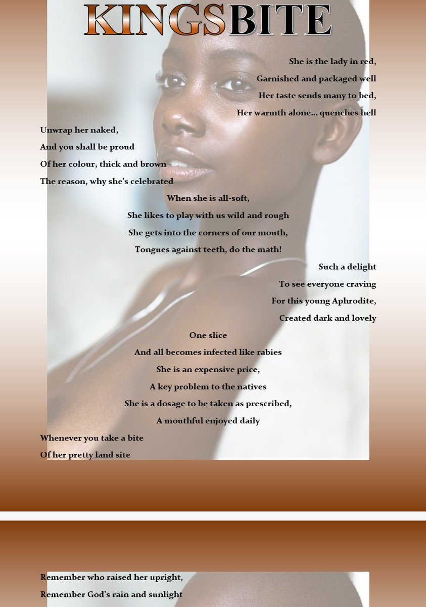 YunusahEssandoh's tweet photo. Since they said we should consume chocolate... I WROTE THISπ«π₯°π#GhanaChocolateWeek22 #EatGHChocolate #cocoa #Kingsbite #Ghana #Poetry #Writers #BrownBean #brown #melanin #cocobod #coconutoil https://t.co/TUeft9wWR5