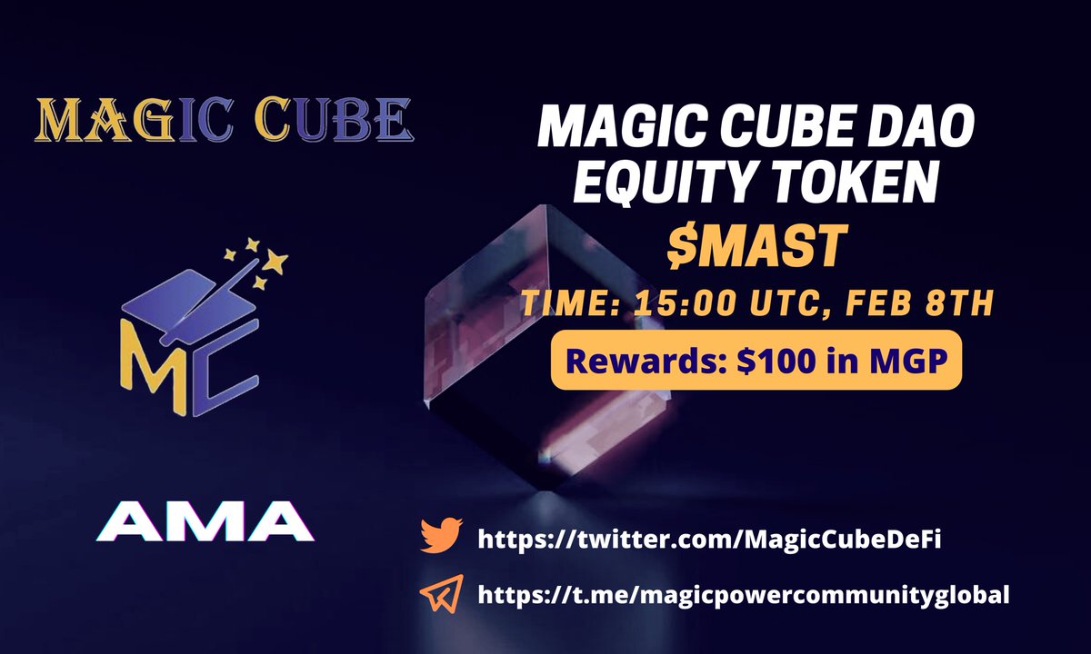 Magic Cube Finance tweet media