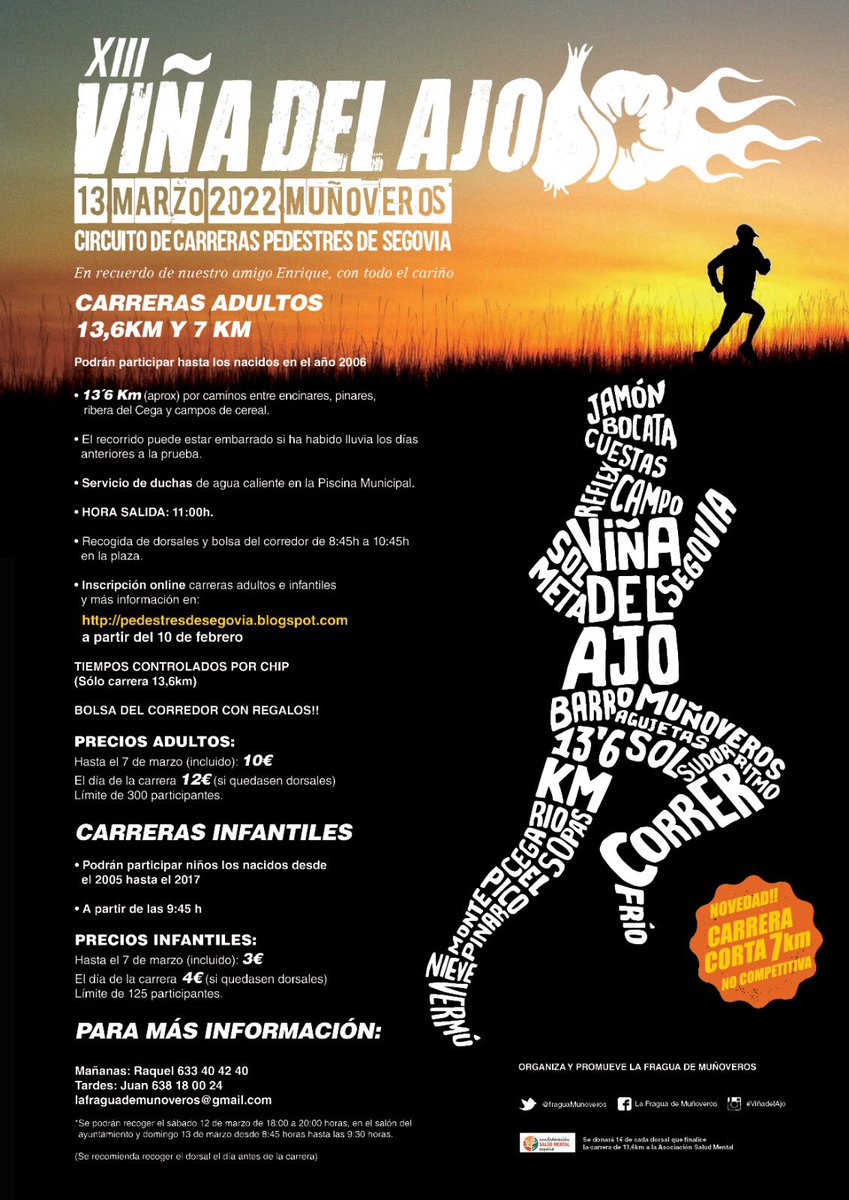 FraguaMunoveros's tweet photo. ¡¡Ya tenemos cartel!! 
VOLVEMOS con las pilas muy a tope y recordando a nuestro amigo Enrique con mucho cariño 🤍. Gracias como siempre Pablo Matamala por el diseño molón. #ViñadelAjo #Muñoveros INSCRIPCIONES abiertas desde este próximo jueves 10. https://t.co/FtKpnqBi4O