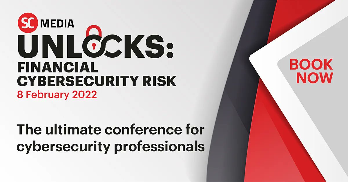 SCmagazineUK's tweet photo. We’re underway at SC Unlocks: Financial Cybersecurity risk. Log in to the online platform now for our first session #SCUnlocksFCR22 https://t.co/FvhIgQIfcs