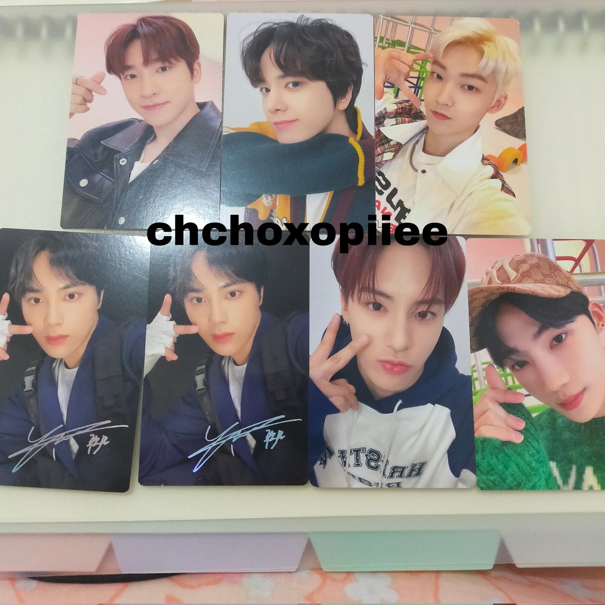 chchoxopiiee's tweet photo. Want to trade / wtt tc fancon

have : sangyeon, younghoon, kevin, haknyeon special, eric, new
want : sangyeon pict 2 &amp; eric pict 3

🏠 Jatim
🚚 Shopee freeong https://t.co/SQ8o3tHyaq