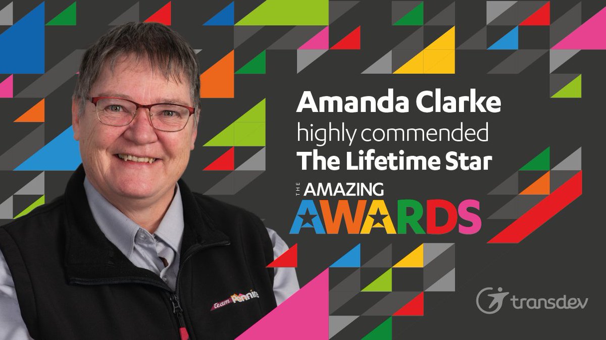 TeamPennine's tweet photo. Well done to Amanda Clarke on being highly commended for Lifetime Star! 🥳
Amanda joined the team as a cleaner in 1999 before becoming a driver
After we launched Team Pennine, she became a driving instructor and shares her skills & experience with newcomers!
#AmazingAwards https://t.co/EjZGQHaRci