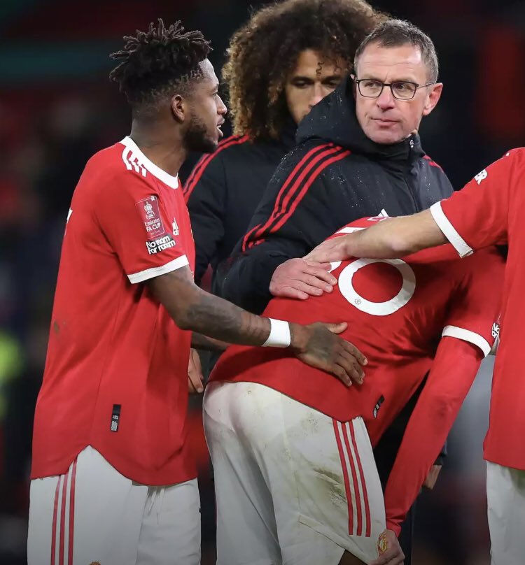 Chris_Lawro_'s tweet image. Ralph getting to understand the United way.
Ralph: “So far, what I have experienced with our Club, we have massive support, including the reaction of the Stratford End and our fans with regard to Anthony Elanga… they supported him.”
#ClassFans