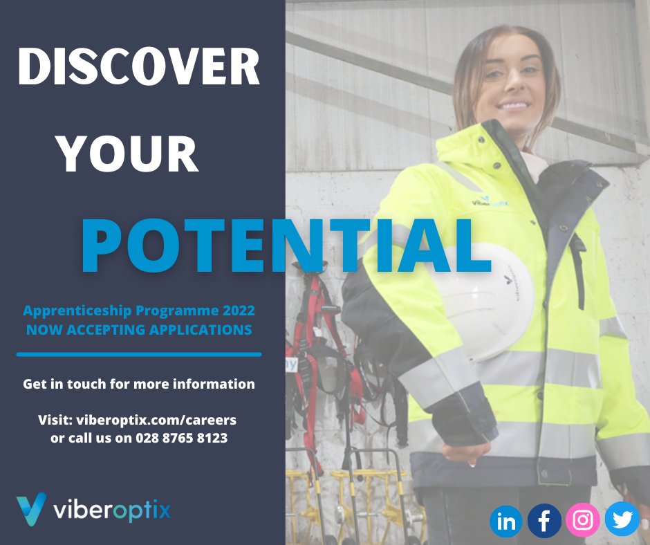 Creating employment and opportunities is something we are passionate about 👏

An interesting article in 'The Business Eye' focusing on the positive impact of apprentices 👇 

bit.ly/3smT8jv

Get in touch to apply or find out more:
☎: 028 8765 8123

<a href="/FibrusFullFibre/">Fibrusfullfibre</a>