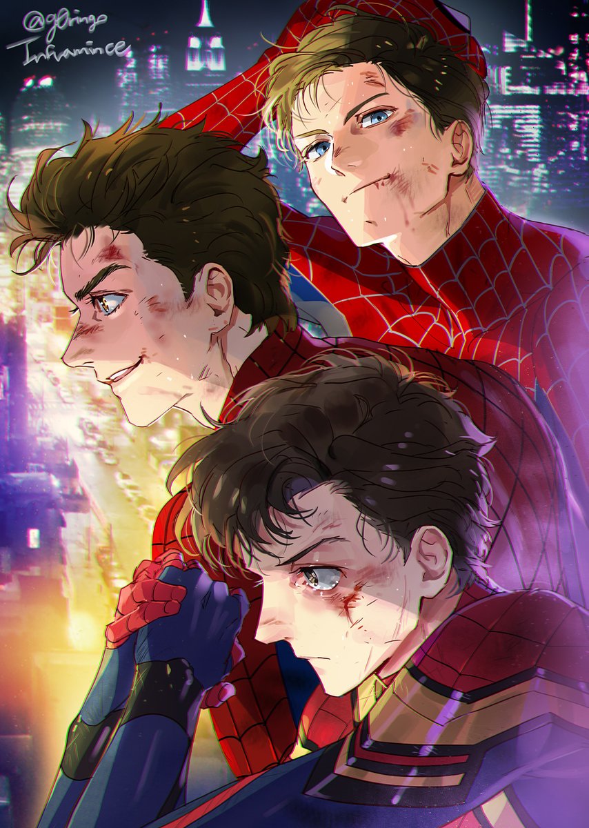 「three, that's magic number🤟
#SpiderMan 」|G0ringoジオリンゴのイラスト