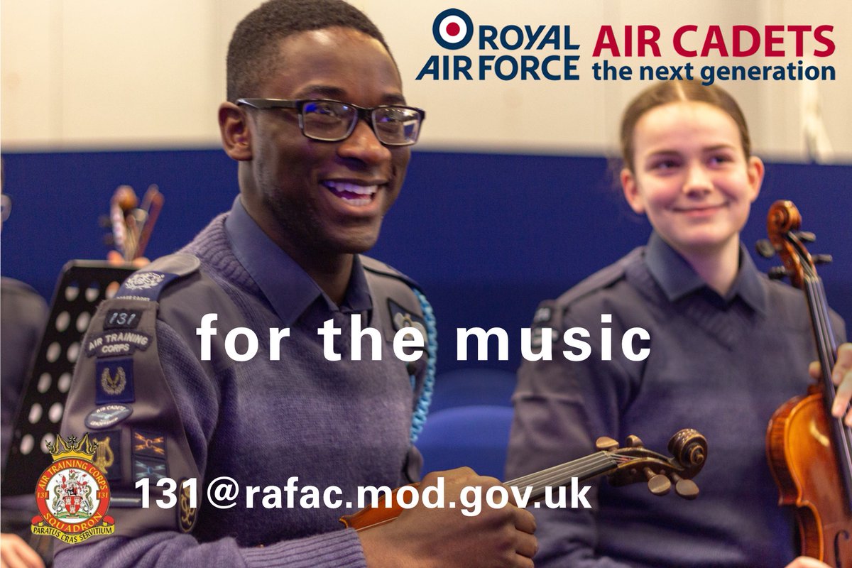 There is so much more to being an air cadet than flying and marching. Join us at our intake evening next Thursday 17th Feb to find out what we can offer you. From music to sport, first aid to leadership, there's something for everyone. Get in touch to find out more;