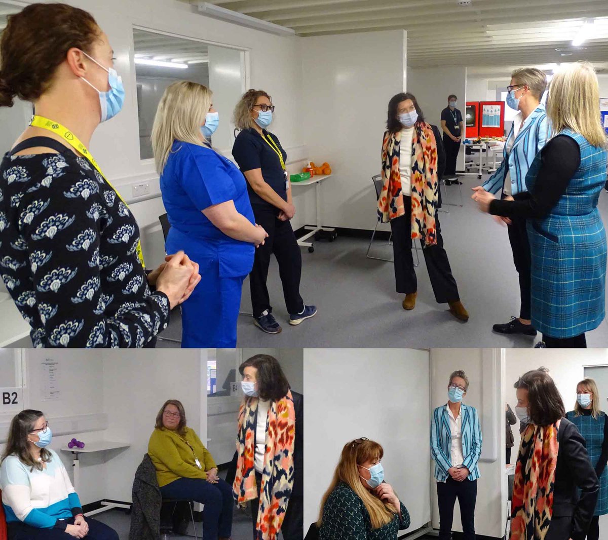 We were delighted to welcome Health Minister Eluned Morgan to the Bay Field Hospital, where the Long Covid Rehabilitation Service is based, to talk to staff and patients about their experiences of working and benefiting from the service. Read more: sbuhb.nhs.wales/news/swansea-b…