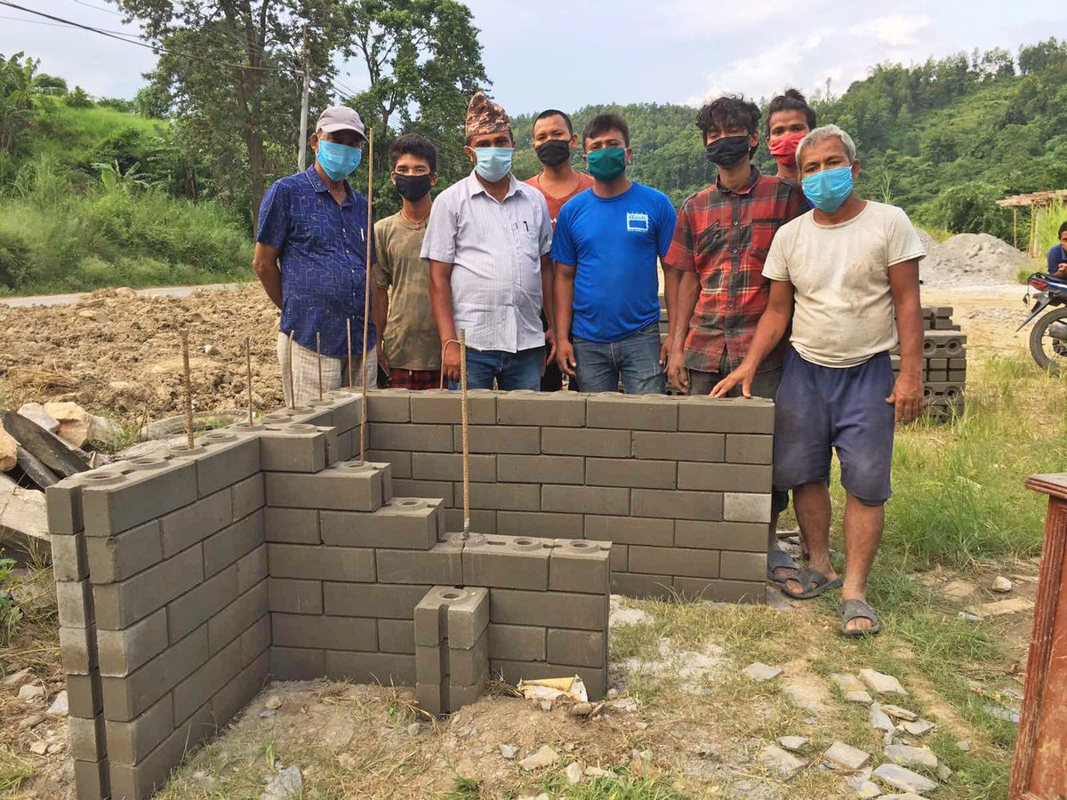Hands-on training is critical for making strong bricks and safe houses!🏠

Our machines come with training that includes 👇
➡ Soil testing &amp; mix ratios for strong bricks
➡ Mixing &amp; machine operation
➡ Maintenance &amp; efficient production
➡ Quality control
➡ Mason training