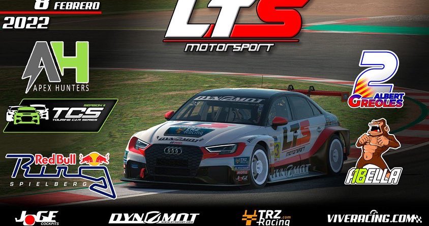 Esta noche debutamos en el campeonato de Apex Hunters con los TRC. Con muchas ganas ya de estar en pista junto a mi compañero <a href="/algr_sim/">Algrpi_simracing</a> y con el Audi RS3 con los colores de nuestro equipo <a href="/LTSiRacing/">LTS Motorsport</a>