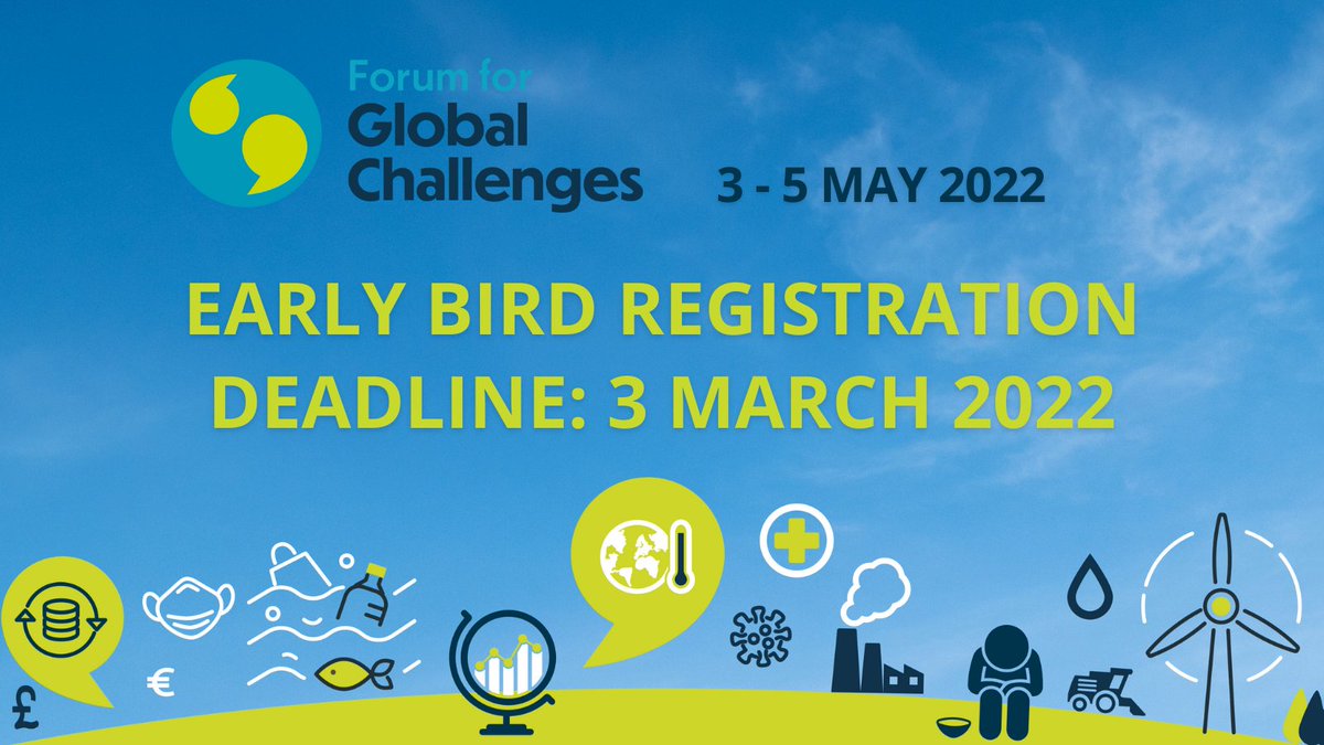 Register now for the inaugural #F4GC and take advantage of early bird discounted rates.

EB registration closes 3 March, don’t miss out! 

Join us from 3 to 5 May 2022 at the ICC in Birmingham, UK: bit.ly/3phyXDB

#Conference
#Challenges
#Solutions