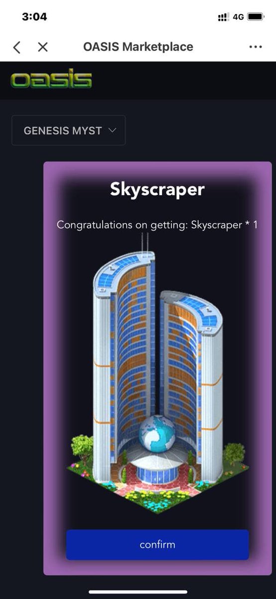 hellofucker88's tweet photo. Congratulations to myself for winning the highest rated commercial building
#OASIS #NFT #MetaWarsNFT  #GameFi https://t.co/otiA0DKWdv
