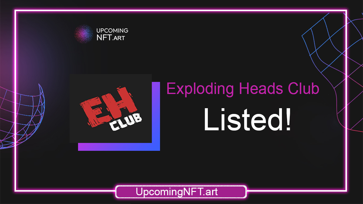 NFTcalendarBEST's tweet image. 🥳 @explodinghc Welcome! 
upcomingnft.art/exploding-head…

❤️ Like &amp;amp; Retweet. Promote this to other people!

✅Pro tip: Some of our visitors are filtering NFT projects by most likes. Ask your community to vote and get discovered by more people! 😉

#NFTLAUNCH #NFTDROPS #NFTCommunity