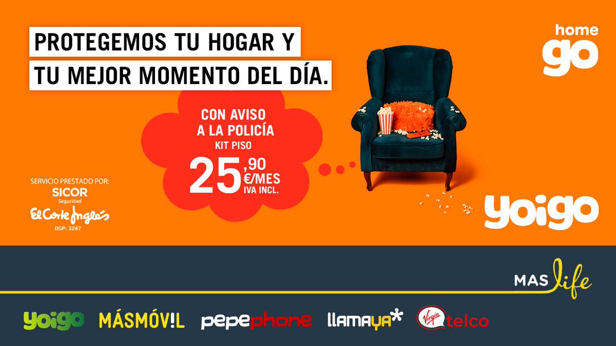 tiendas_NEKSUS's tweet photo. Que tu única preocupación sea qué serie empezar. 🚨 ¡De la alarma se encarga @HomeGO_! 🚨

Pide cita y contrátala en tu #TiendasMASlife más cercana. https://t.co/WJI14Bev47