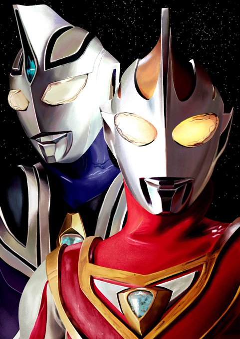「ウルトラマンガイア!」
#イラスト 