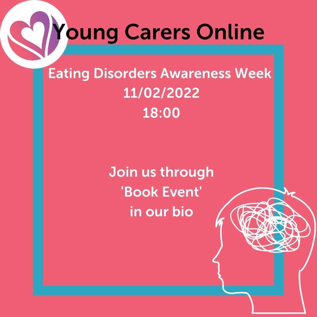 Join us on zoom to learn about eating disorders to raise awareness about this. You will also learn about how to receive help and support for this.  #youngcarers #southend #scyc #southendcarers #youngcarersevents