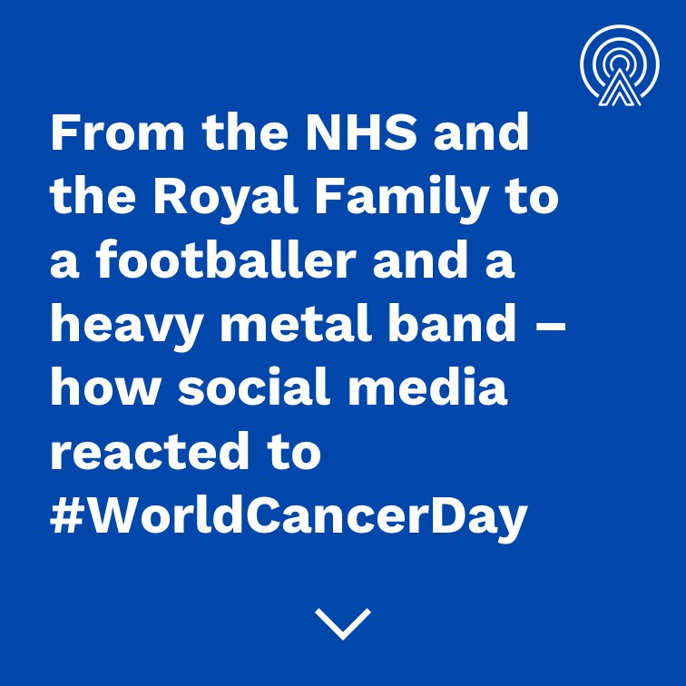 WeRAnthem's tweet photo. Engagement, visibility, volume... Here's what happened on social media for World Cancer Day 2022 👇 https://t.co/sMEKulLNd0
