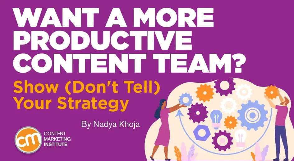 AND_AlchemyD's tweet photo. Want a More Productive Content Team? Show (Don't Tell) Your Strategy
https://t.co/btSdlculxO
#contentmarketing #SEO #contentstrategy #digitalmarketingtips https://t.co/0Iocs6nmnk