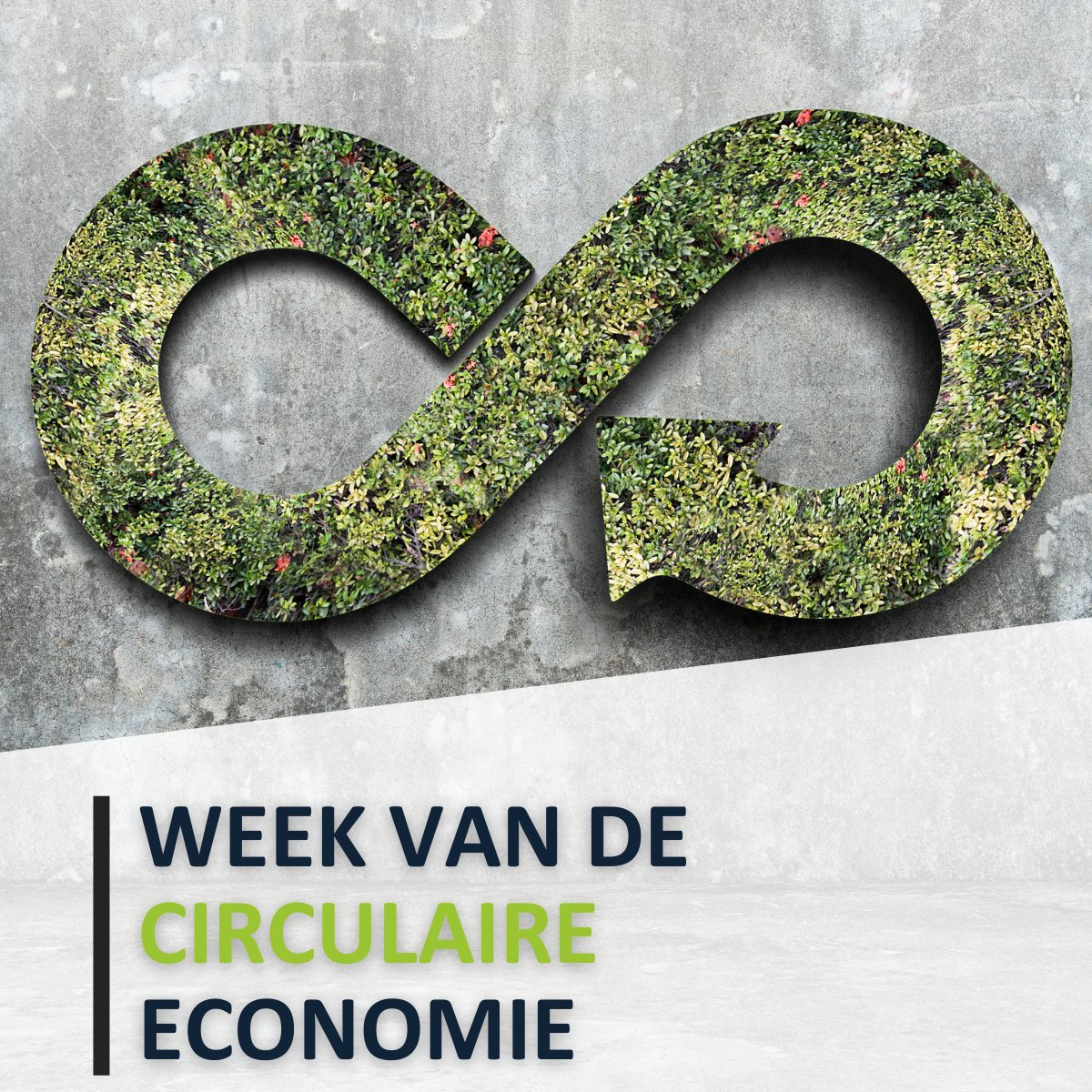 ‘Deze week staat in het teken van de circulaire economie, daarbij wordt stilgestaan bij het feit dat het steeds normaler wordt om producten een tweede leven te geven. Wij streven naar een #circulaire economie door met samenwerkingen innovatieprojecten te ontwikkelen. #klimaat
