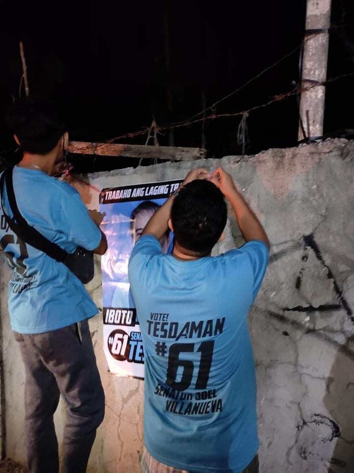 TesareneJann's tweet photo. Mid-night effort para sa senador na laging umeeffort para sa atin. 

*TESDAMAN IS OUR MAN*

#61TESDAMAN @senatorjoelv https://t.co/3dtA4wlJdo