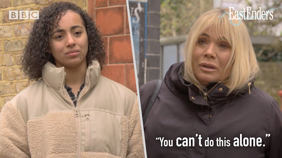 A helping hand.  #EastEnders