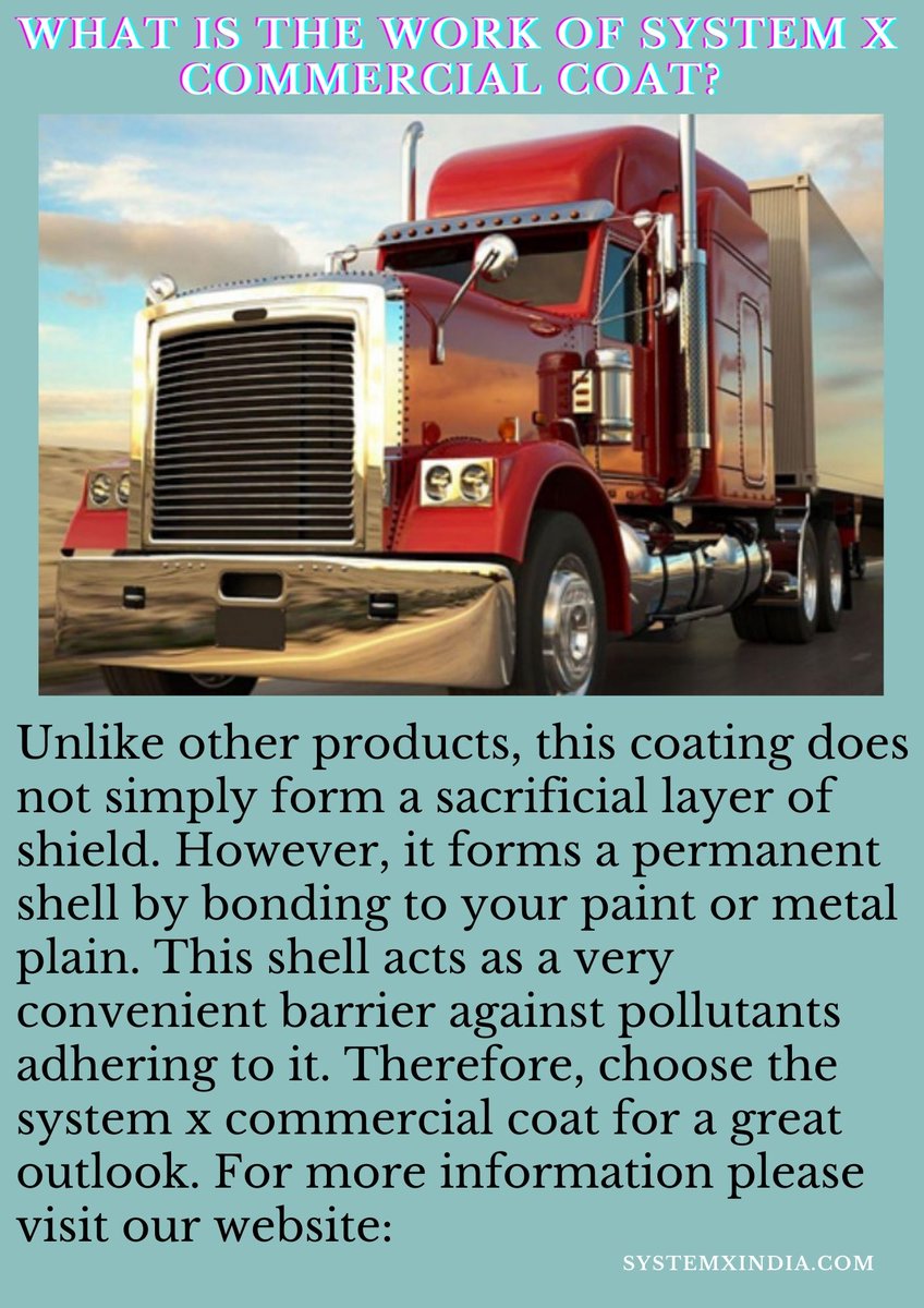 What Is The Work Of #SystemXCommercialCoat? 
Visit.............. bit.ly/3LiEK4n