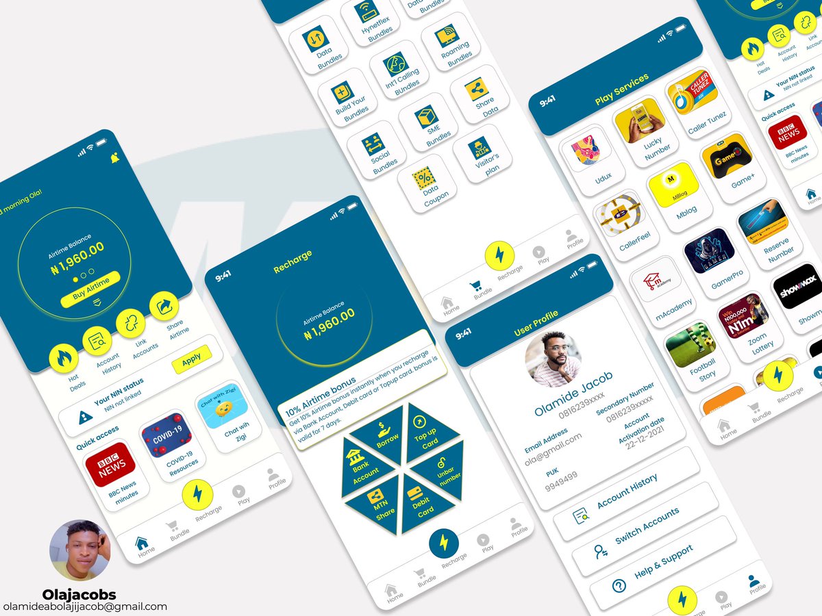 deluge_papi's tweet photo. Hello Twitter, I revamped the MTN mobile app. Let me know what you think and please help tag @MTNNG and rt when you come across this. https://t.co/9m6XeZmP1N