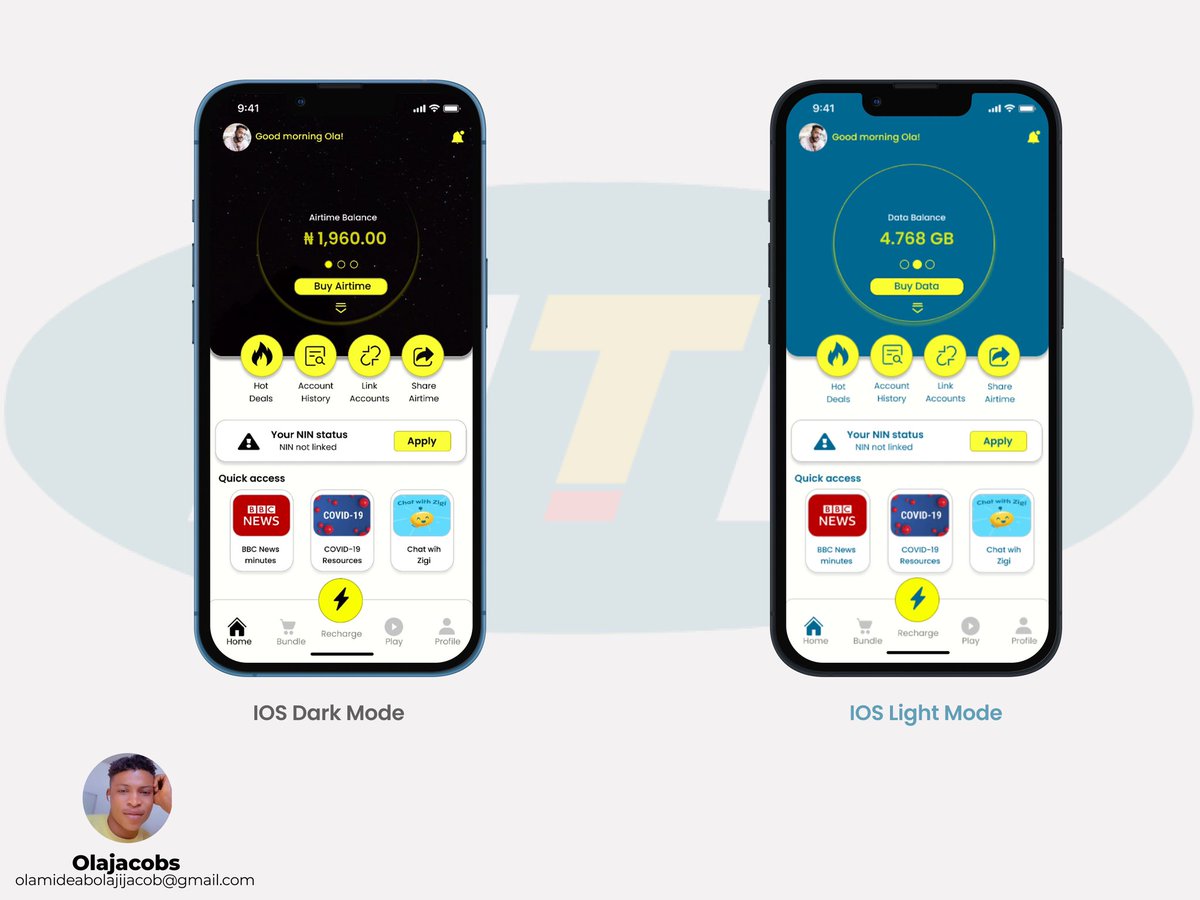 deluge_papi's tweet photo. Hello Twitter, I revamped the MTN mobile app. Let me know what you think and please help tag @MTNNG and rt when you come across this. https://t.co/9m6XeZmP1N