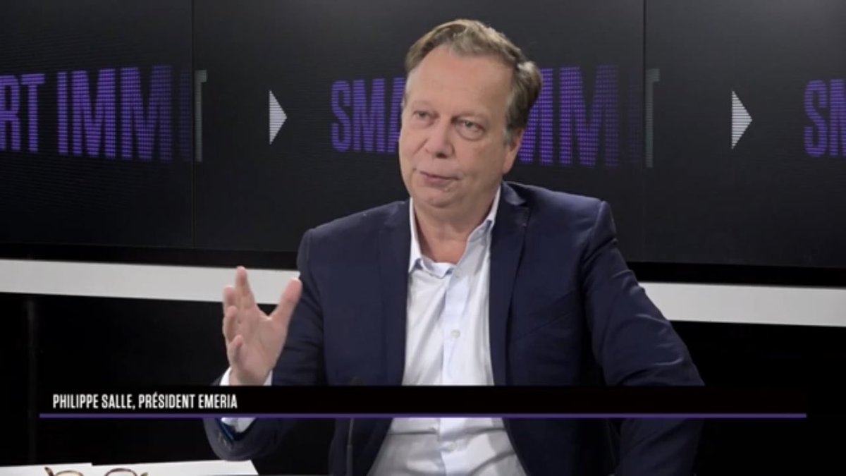 foncia's tweet photo. « #Emeria est le #leader européen des services immobiliers résidentiels, et notre objectif est de devenir le leader mondial d’ici 2030 ». Philippe Salle, #CEO d’@Emeria_eu, via l’émission #SmartImmo @B_SMART_TV avec @GilaneBarret
 
👉 https://t.co/513eeZpXJt
#Immobilier #Digital https://t.co/bVMcBptyHX