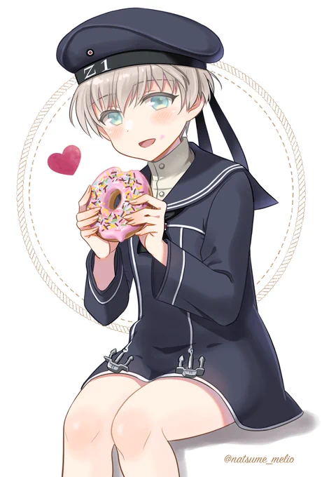 レーベちゃん♡
#艦これ #Z1 